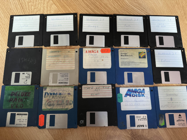Old floppies