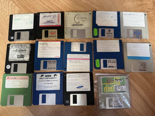 Old floppies
