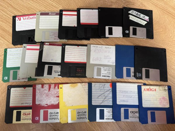 Old floppies